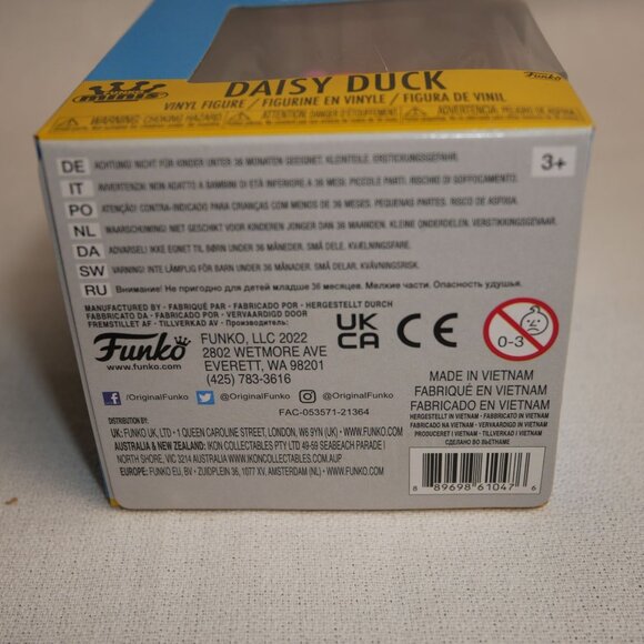 Funko Minis Disney Mickey & Friends Daisy Duck Vinyl Figure 87 - Picture 6 of 8